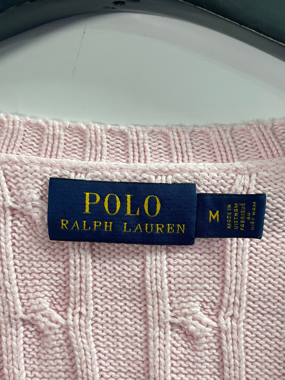 폴로 랄프로렌 우먼스 케이블 니트  (on.652)   상품이미지4