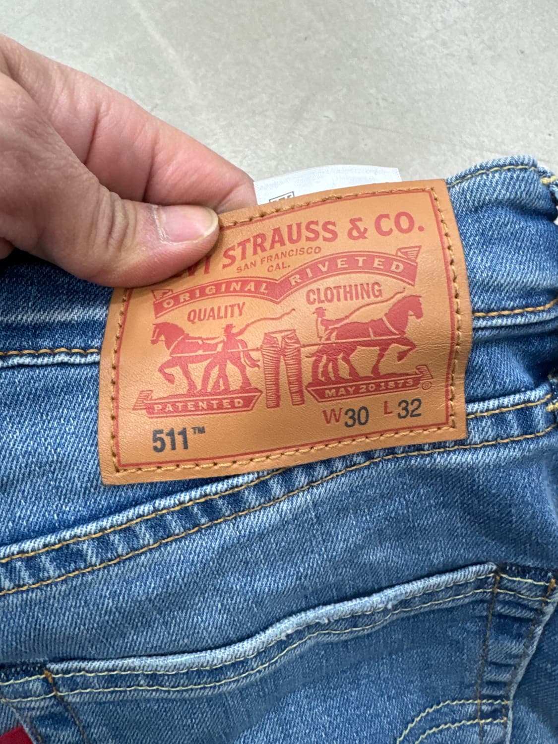 리바이스 511 데님팬츠 30/32 상품이미지7