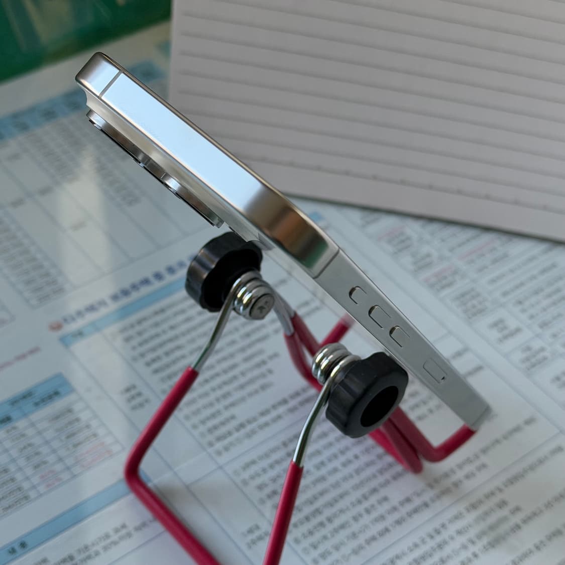 무료배송)배터리99% S급 아이폰 16 Pro 화이트 256GB 상품이미지5