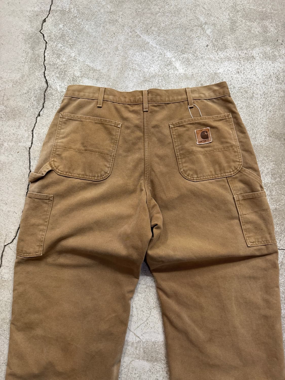 칼하트 B111 BRN 플란넬 라이닝 싱글니 상품이미지4