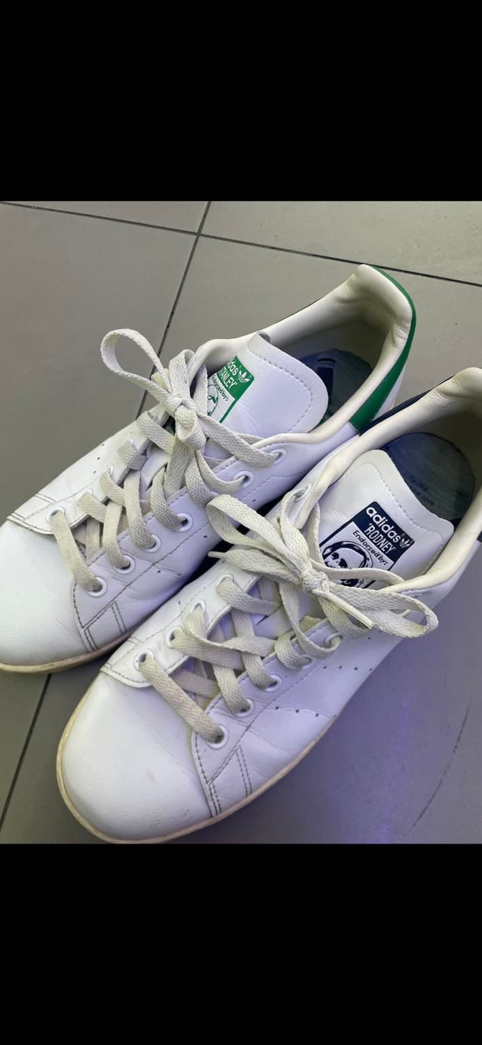 아디다스 스탠스미스 그린 블루 265 상품이미지2