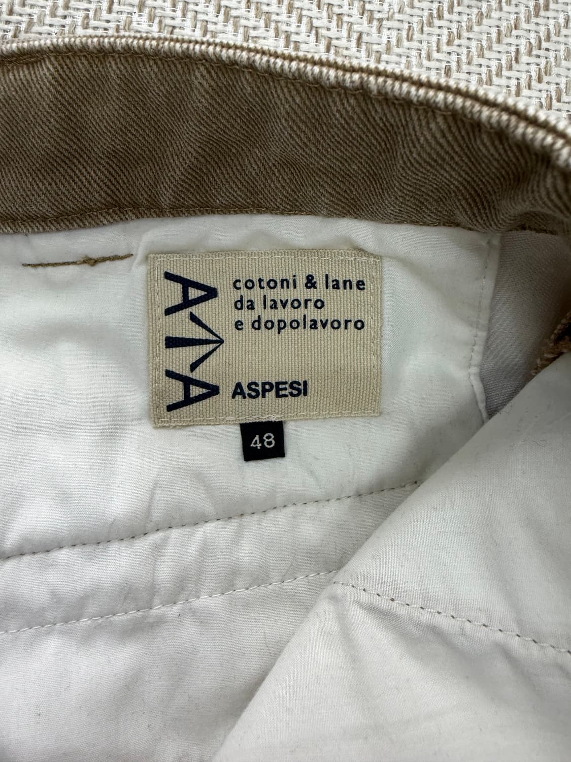 매장판정품) 아스페시 남성 면바지 48 상품이미지6