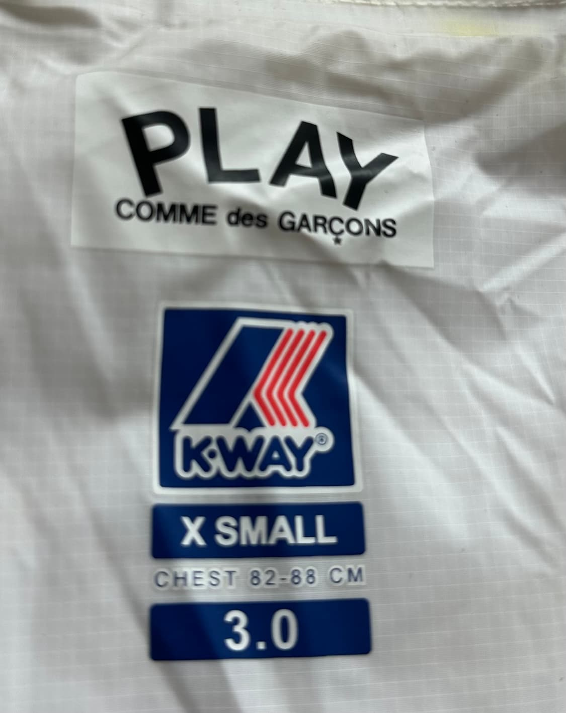 꼼데가르송 까웨 바람막이 상품이미지3