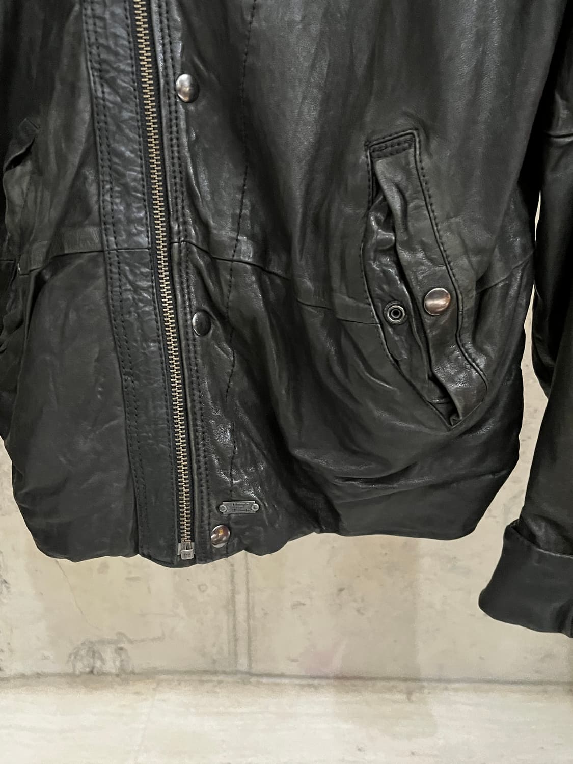 DIESEL LEATHER JACKET 상품이미지5