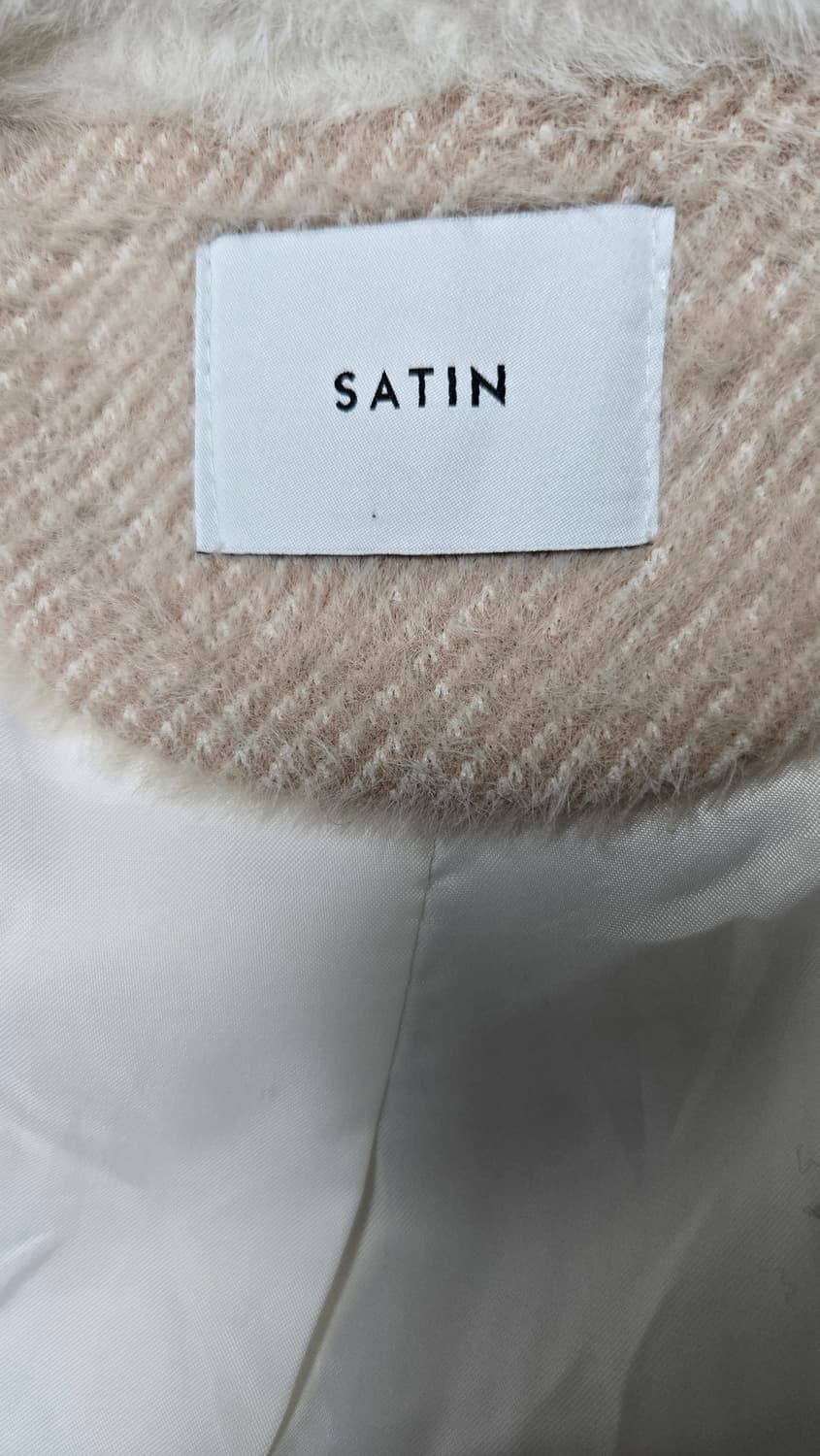 Satin 샤틴 퍼카라 코트 상품이미지5