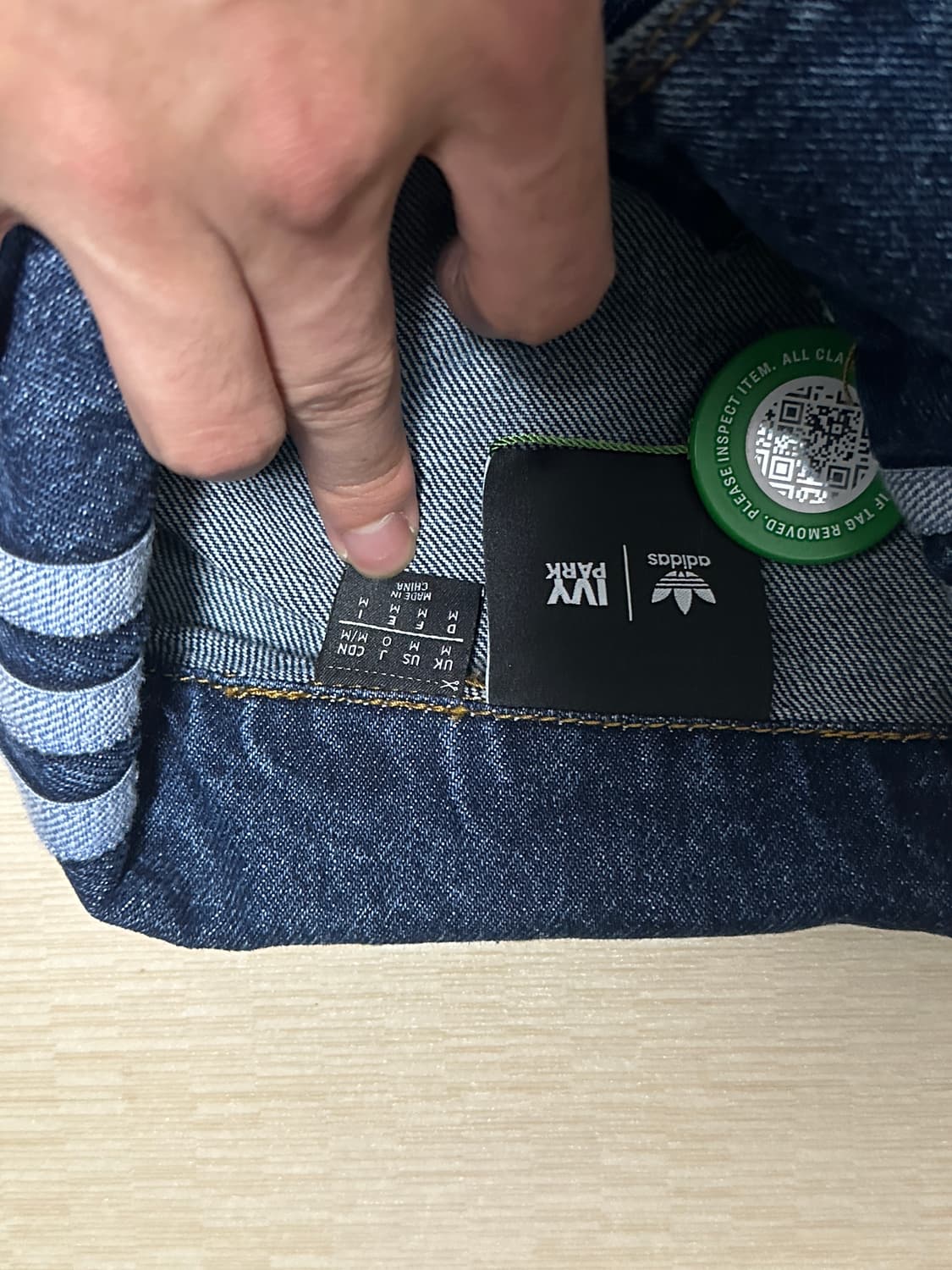 아디다스 아이비 데님슈트 상품이미지2