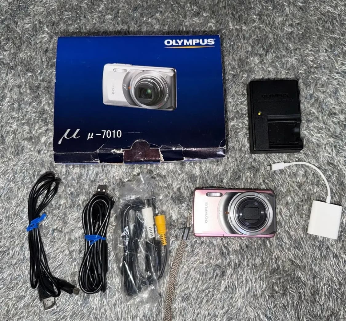 올림푸스 뮤 7010 핑크 (작례⭕️) 상품이미지1