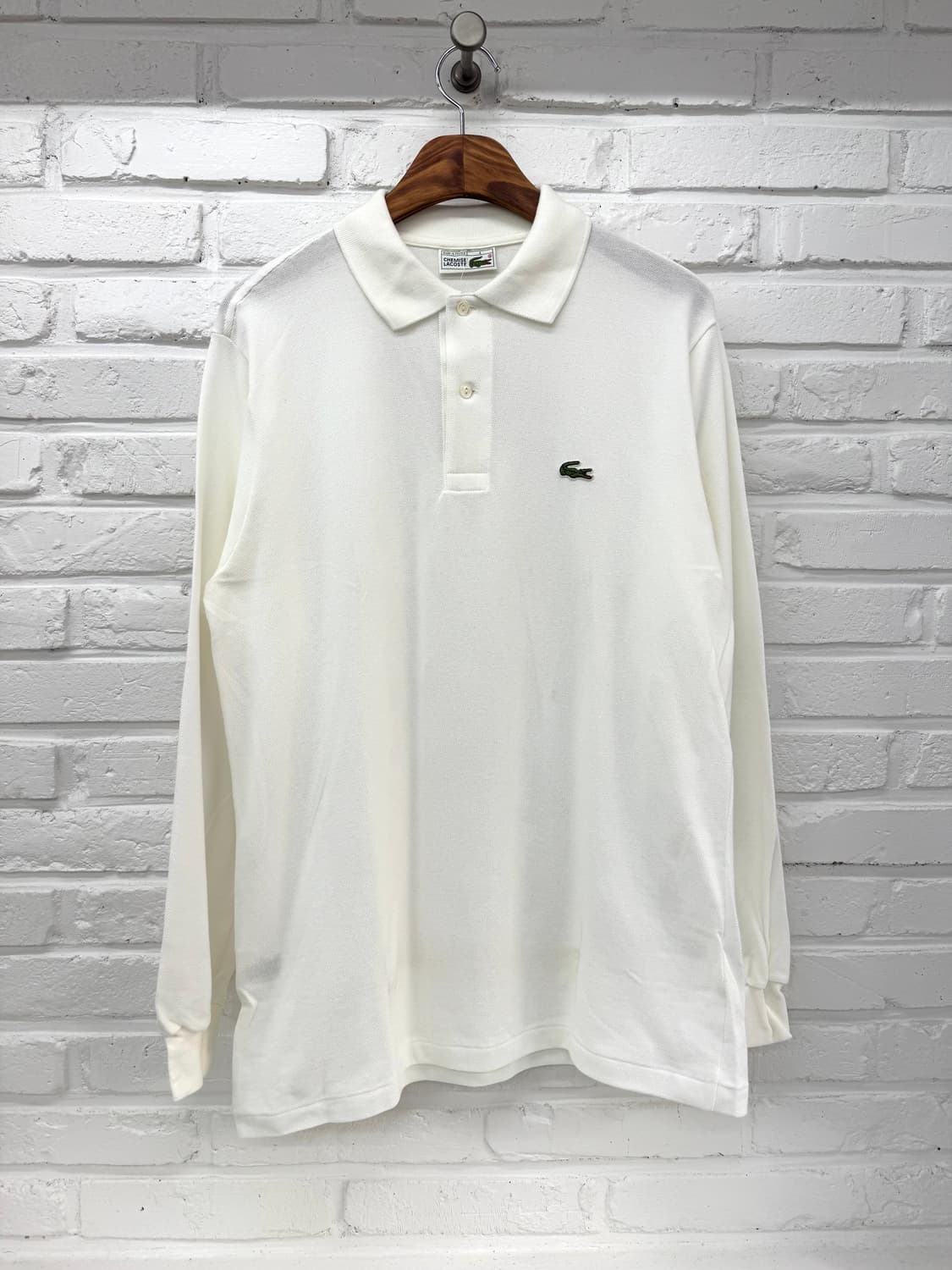 라코스테 화이트 pk 긴팔티셔츠 상품이미지3