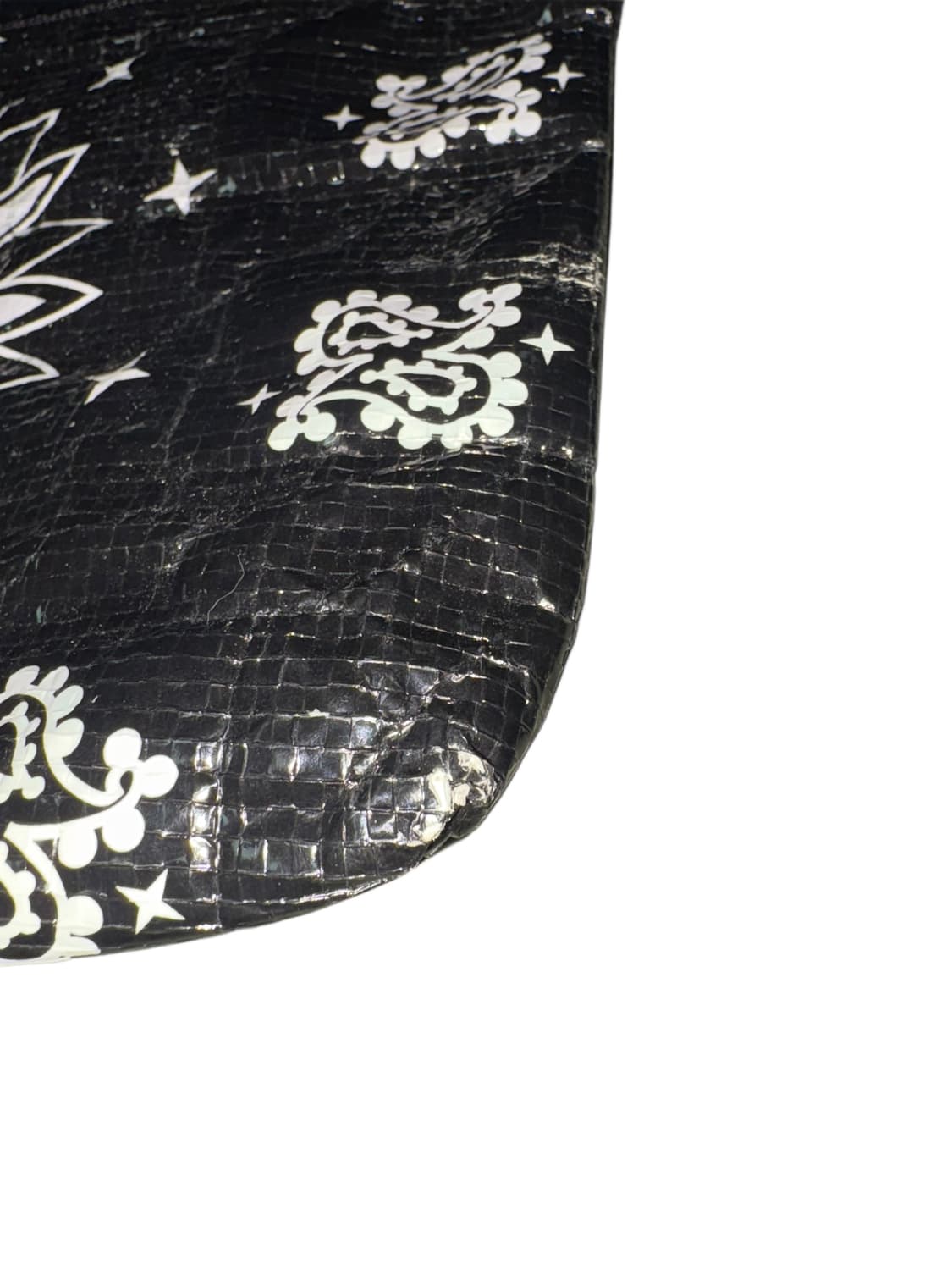 슈프림 블랙 페이즐리 더플백 상품이미지3