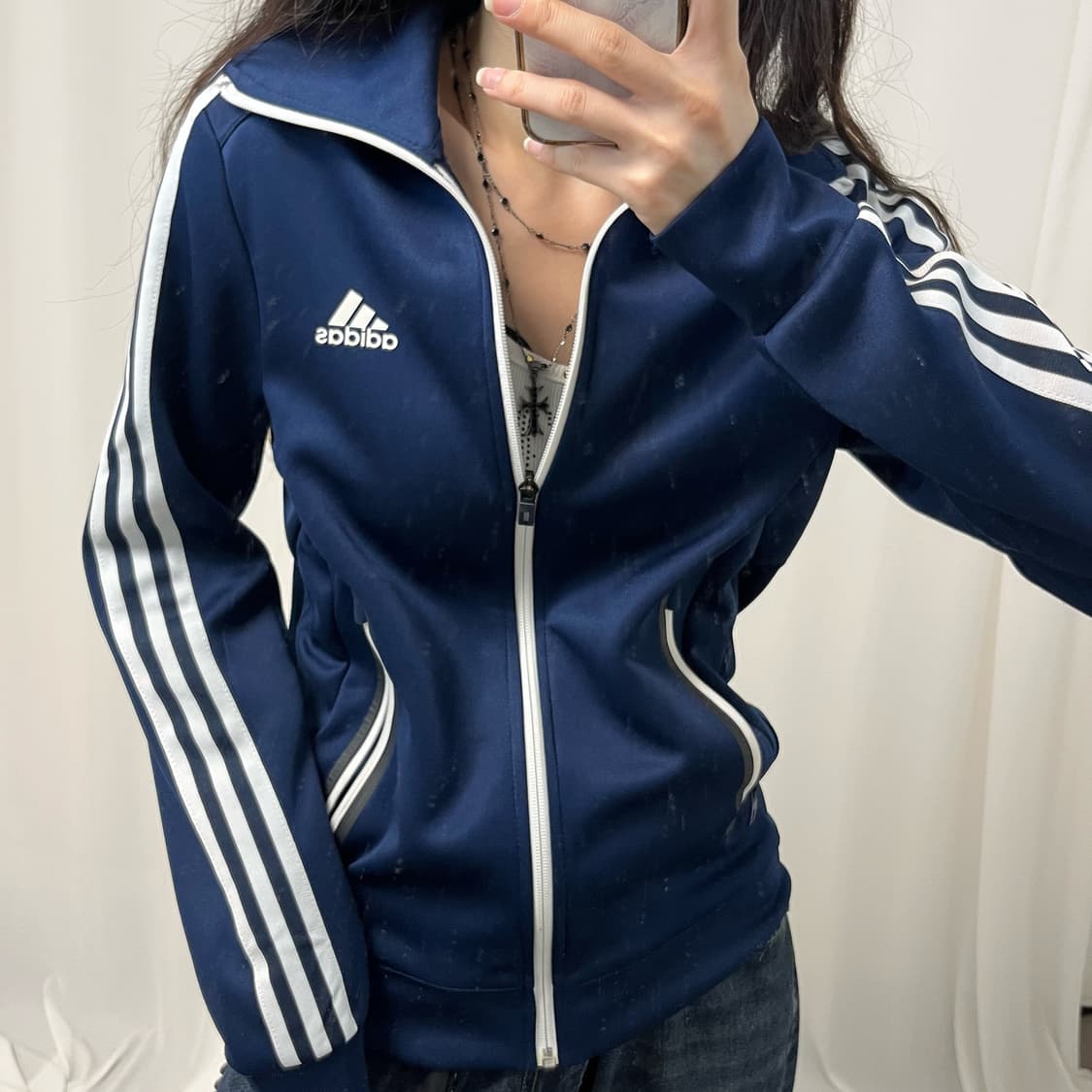Adidas navy jersey 상품이미지3