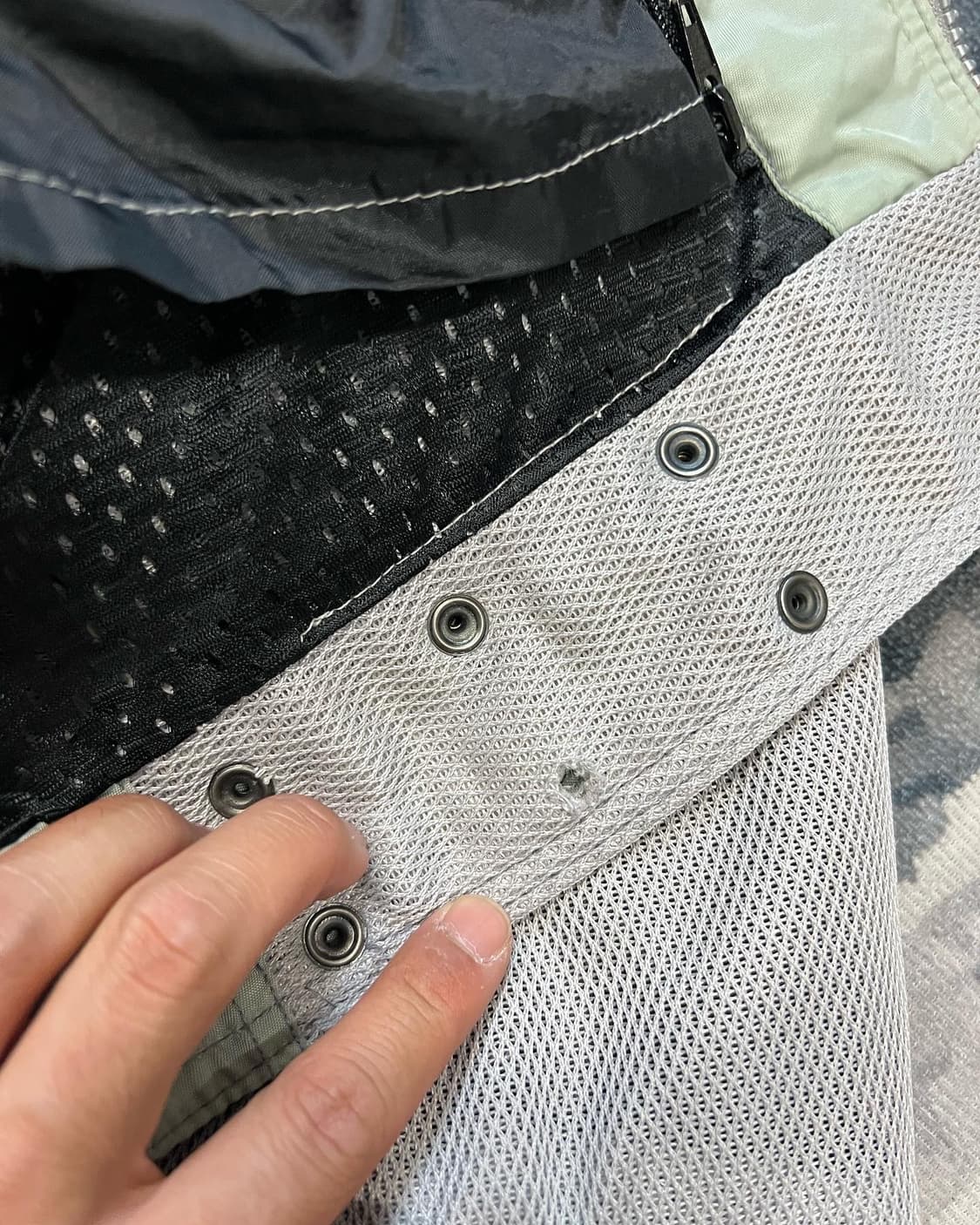 MESH NYLON RACING JACKET 상품이미지8