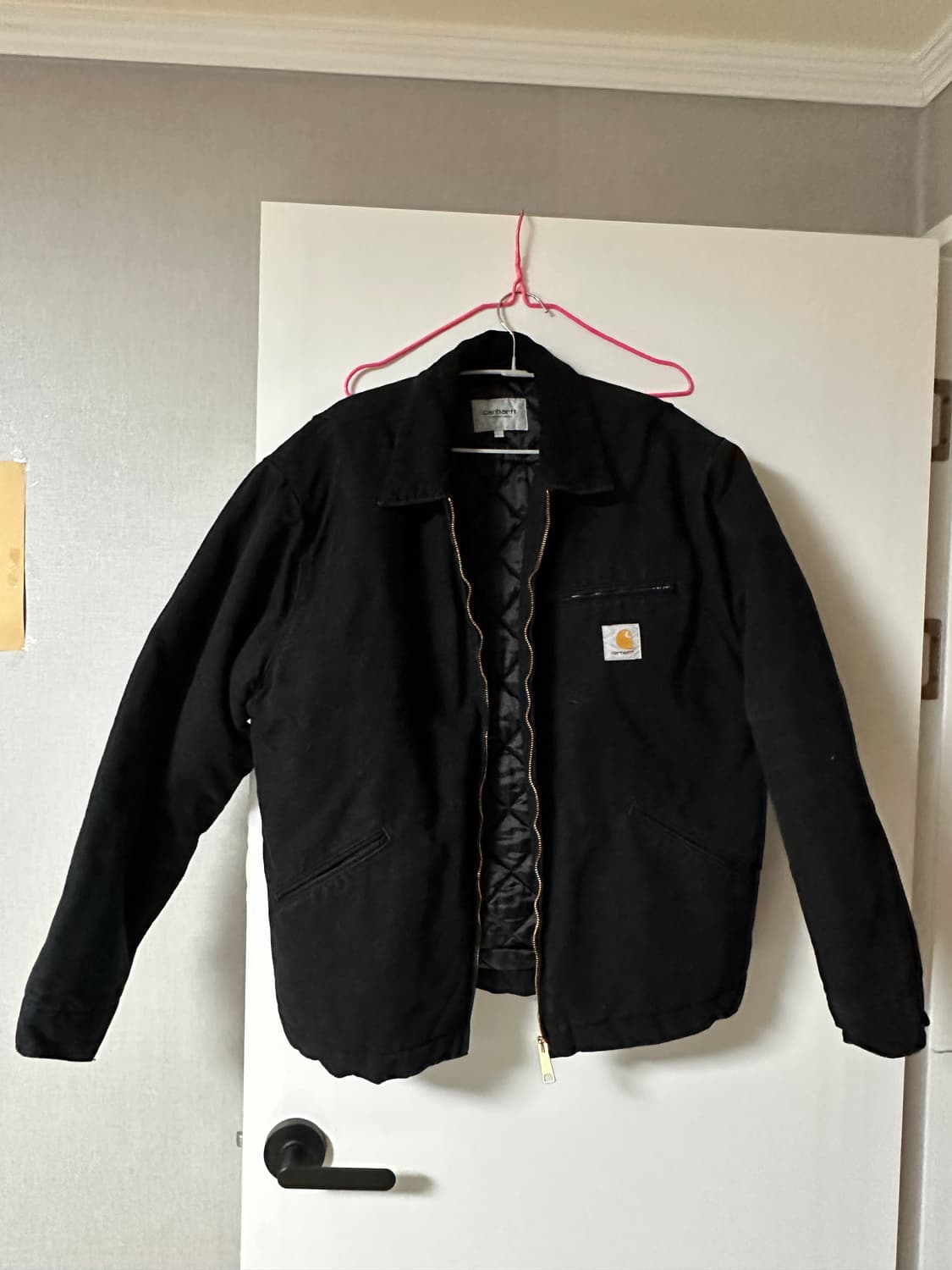칼하트wip 디트로이트 자켓 og 블랙 L 상품이미지1