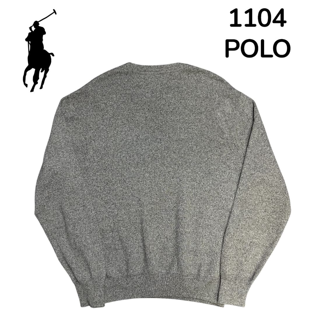 폴로랄프로렌 레드포니 신형 그레이 니트 스웻셔츠 맨투맨 M  상품이미지3