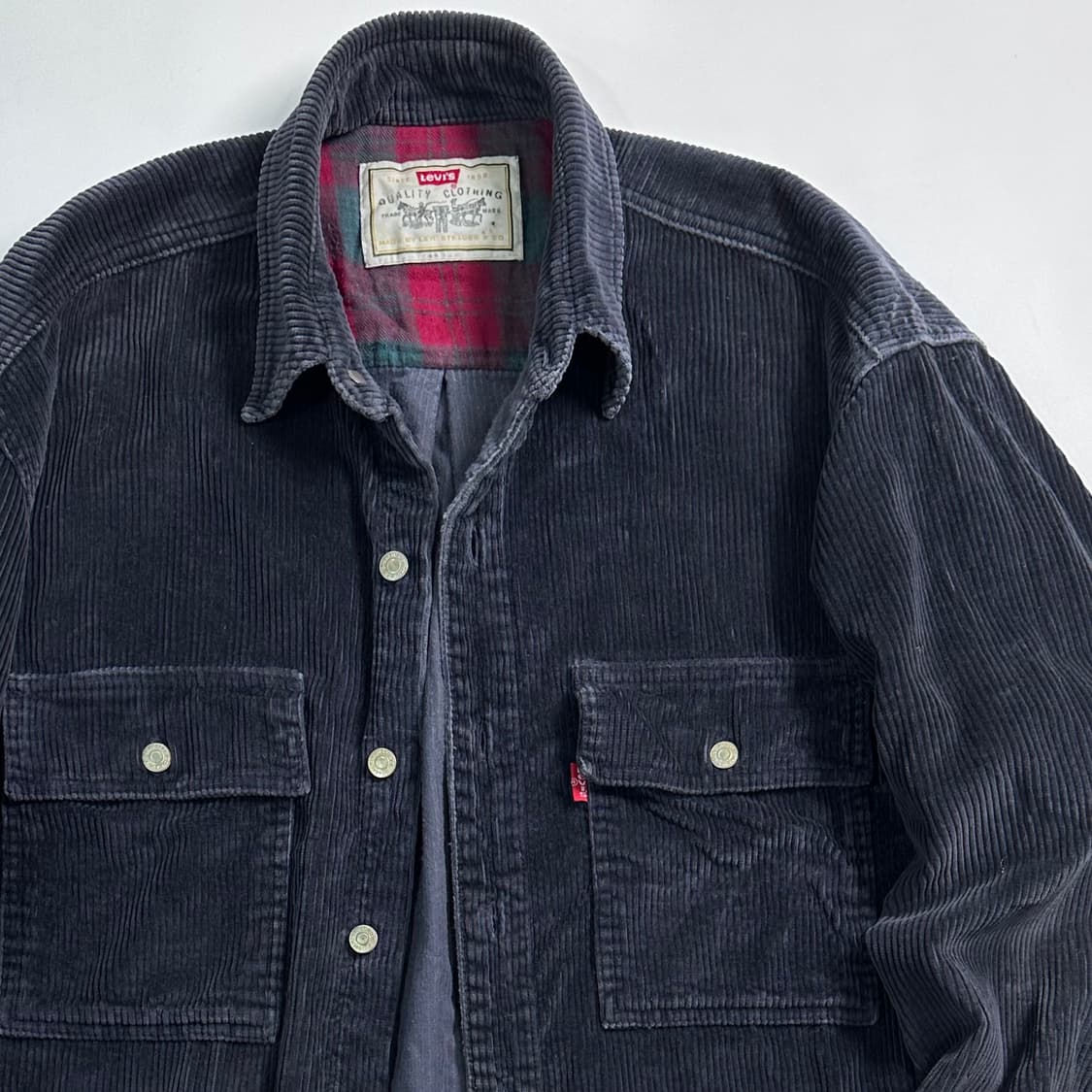 90s 리바이스 코듀로이 워크 셔츠 상품이미지3