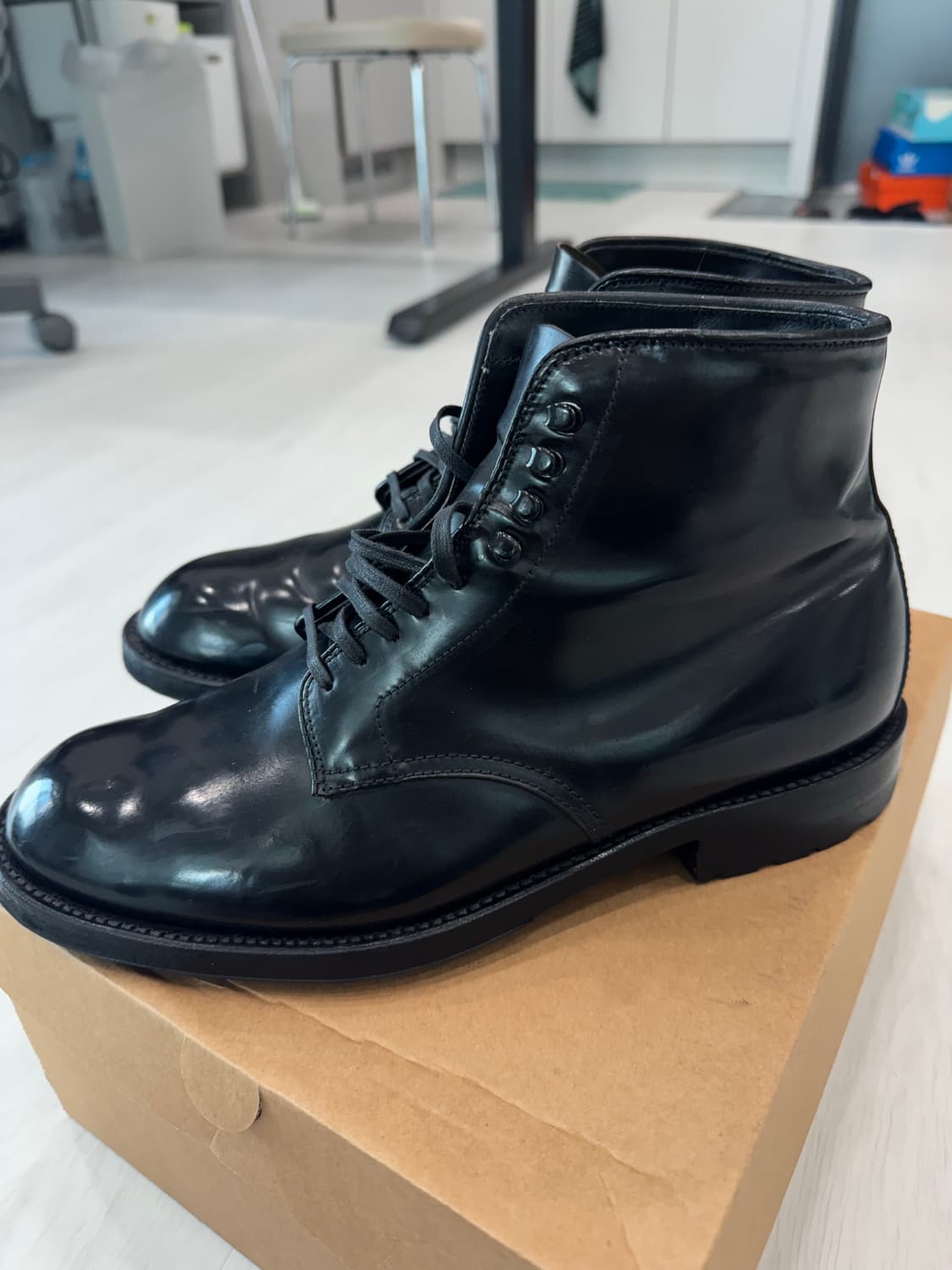 알든 코도반 부츠 플레인토 7.5E 상품이미지3