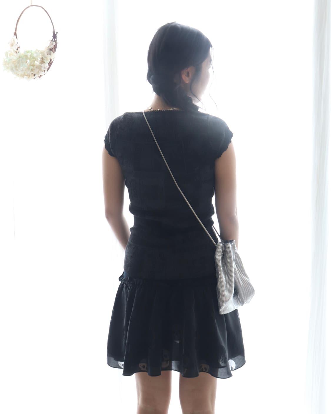 [Hysteric Glamour] Silver Metal Mesh Bag 상품이미지6