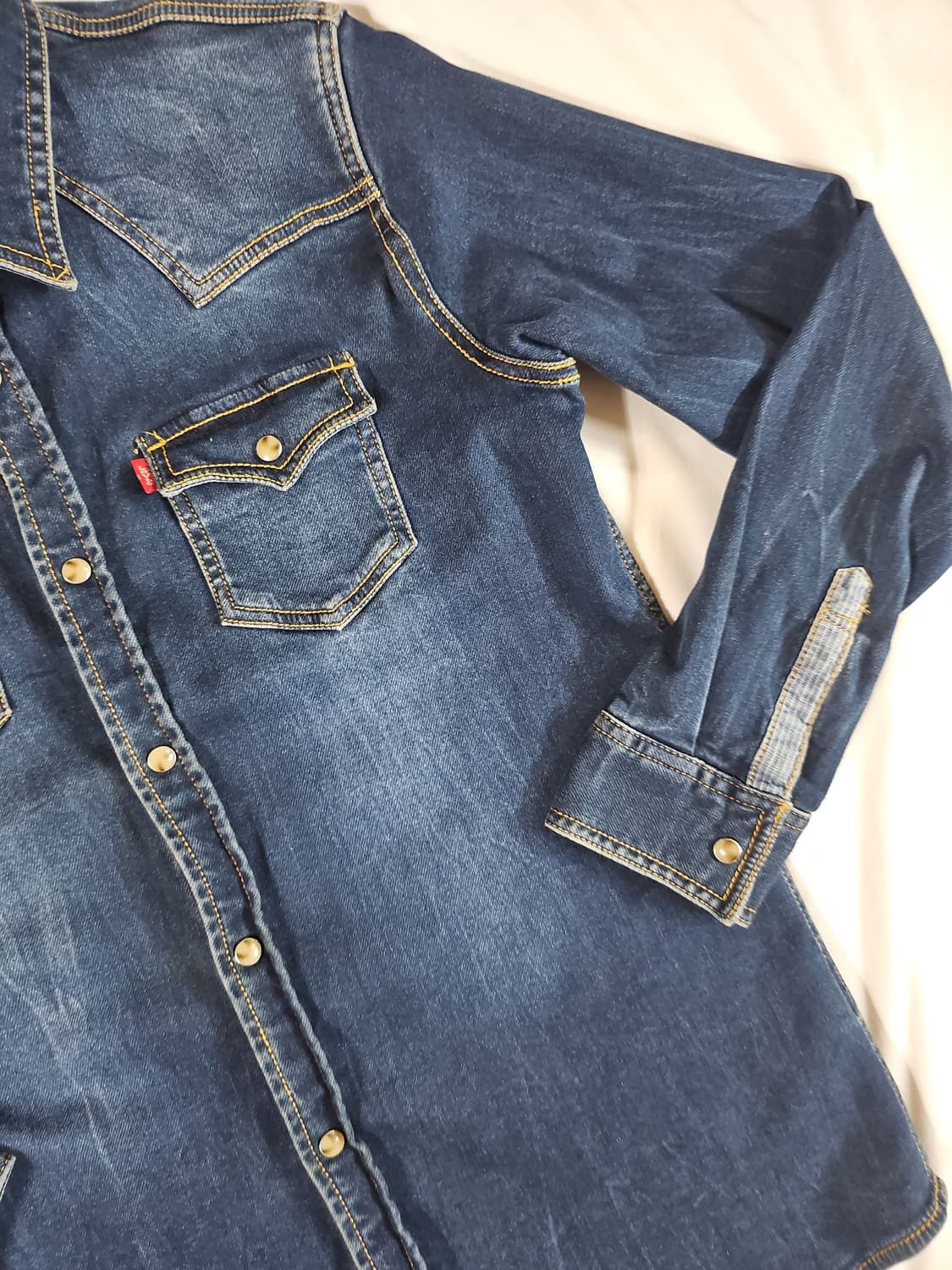 [160] 리바이스 데님 여성 빈티지 웨스턴 셔츠 상품이미지3