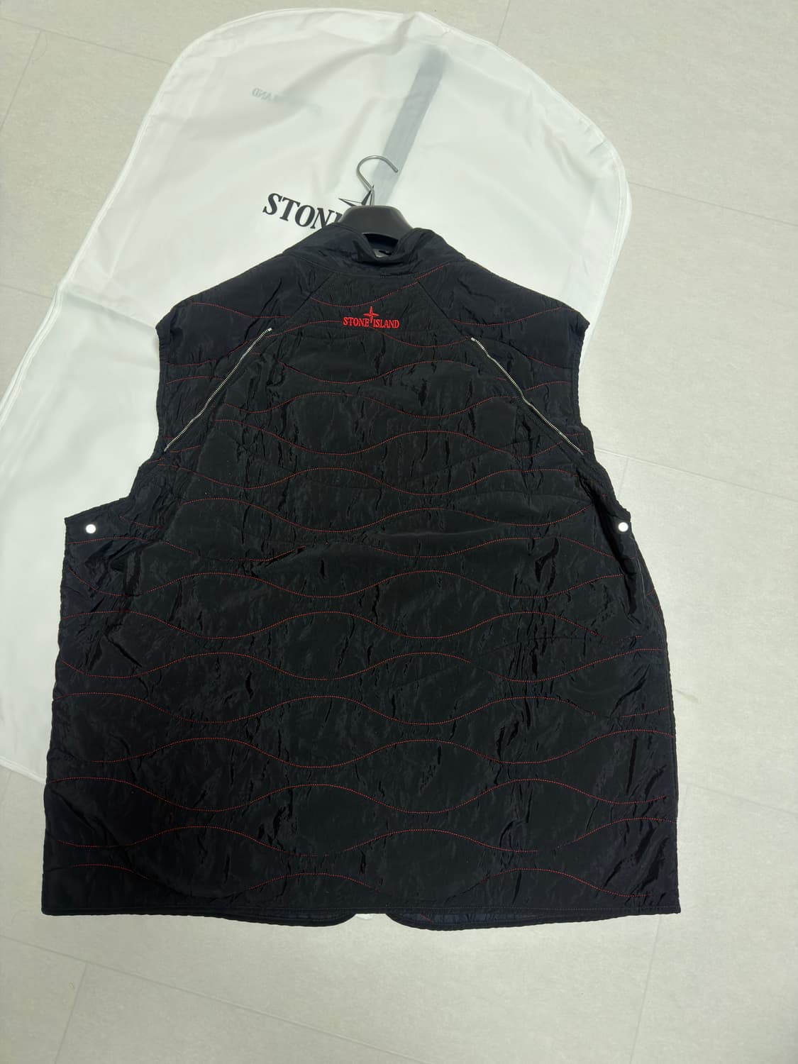 [레어,XXL] 스톤아일랜드 이어 오브 더 스네이크 나일론 메탈 자켓 상품이미지5