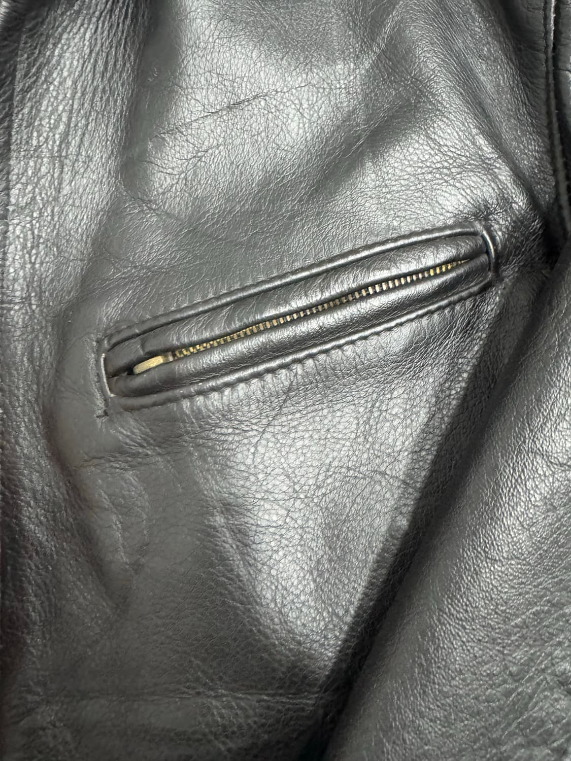 Schott made in usa leather jacket (38) 상품이미지5