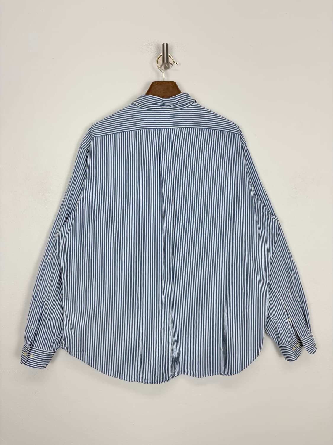  [4XL]POLO폴로 옐로포니 블루 스트라이프 셔츠  상품이미지7