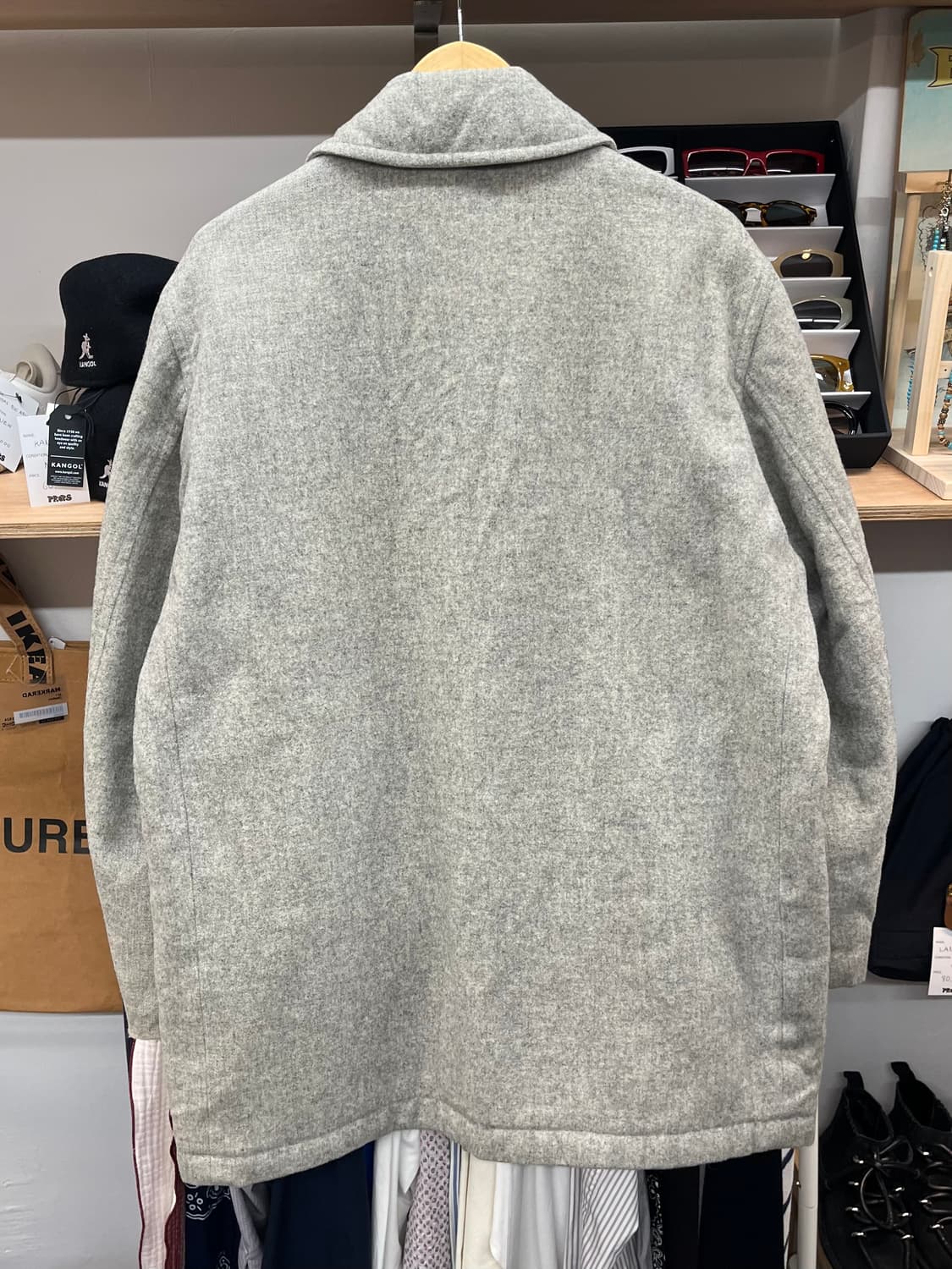 [105] 맥그리거 그레이 모직 피코트 상품이미지4