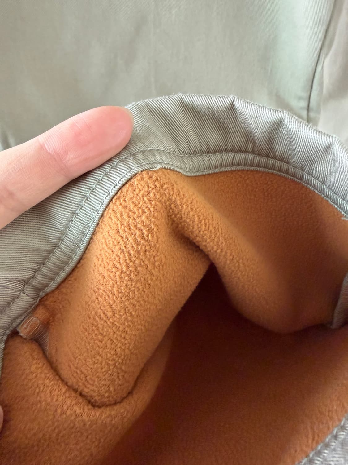 던롭 모터스포츠 남성 면바지 베이지 안감기모 상품이미지3