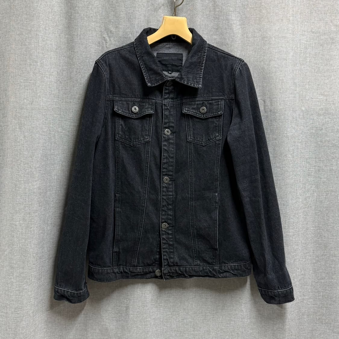 [M] 리쿼앤포커 블랙 데님 청자켓 상품이미지2