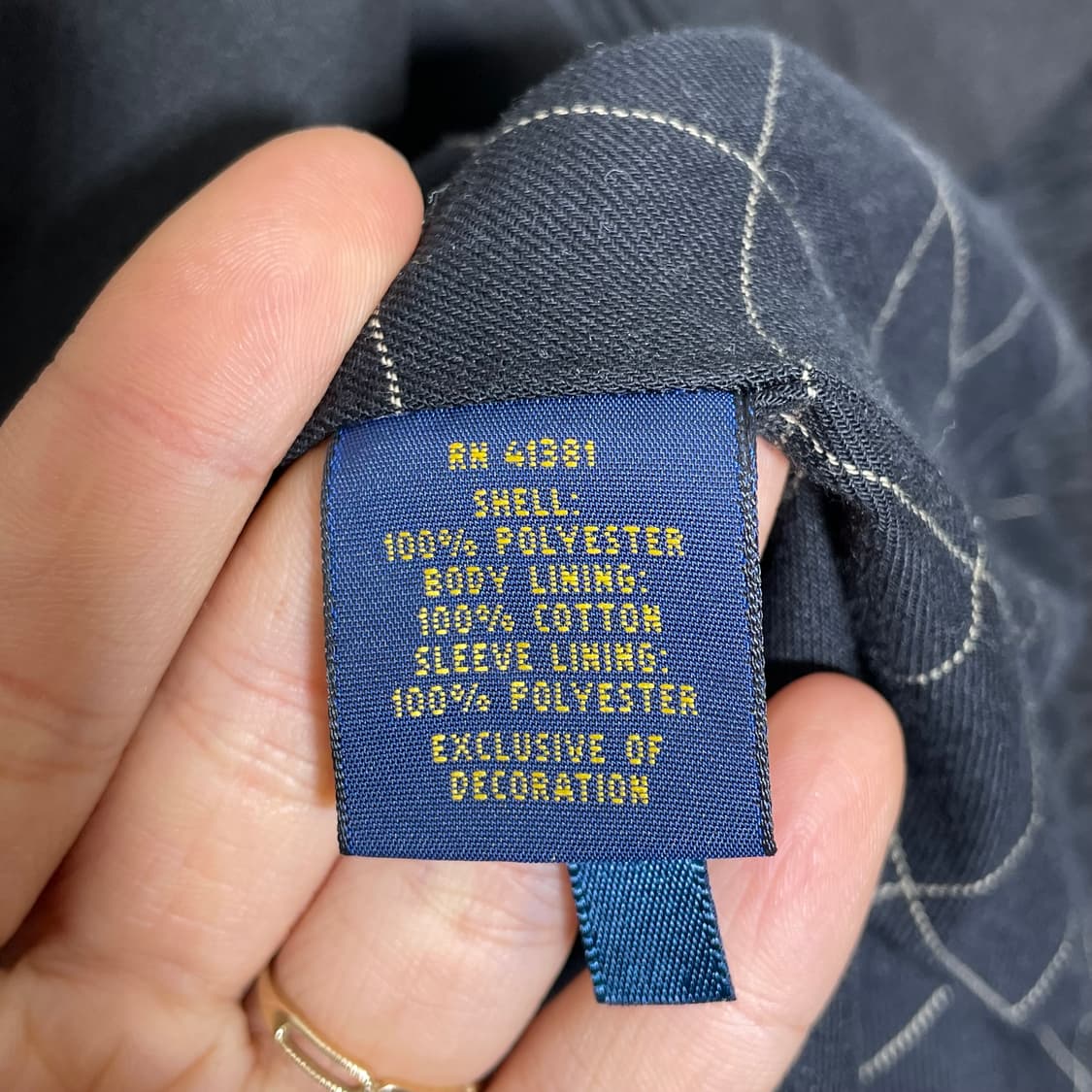 폴로 랄프로렌 신형 폴리쉘 블루종 L  상품이미지5