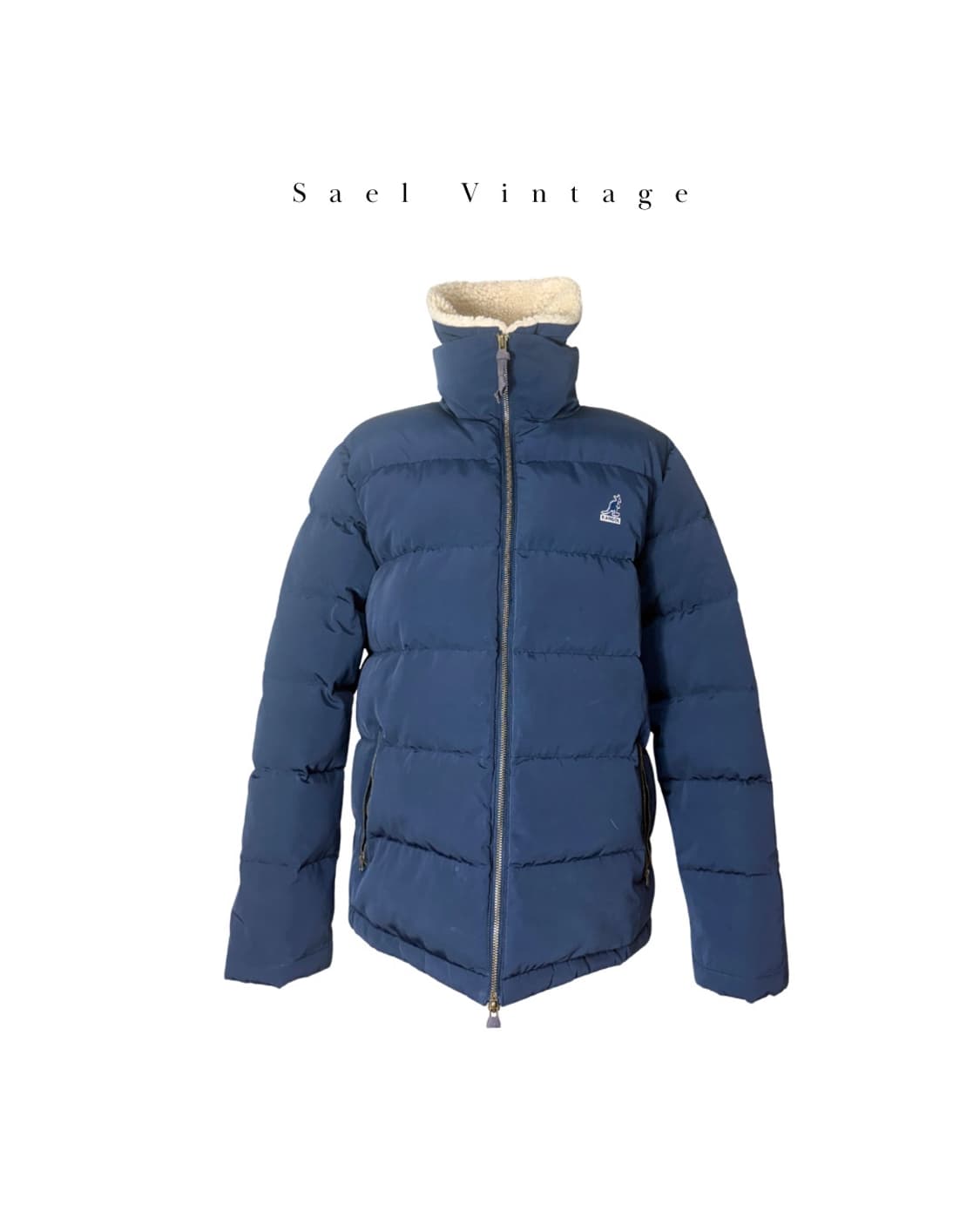 캉골 울 쇼트 점퍼 구스다운 (털 탈부착 가능) 상품이미지3