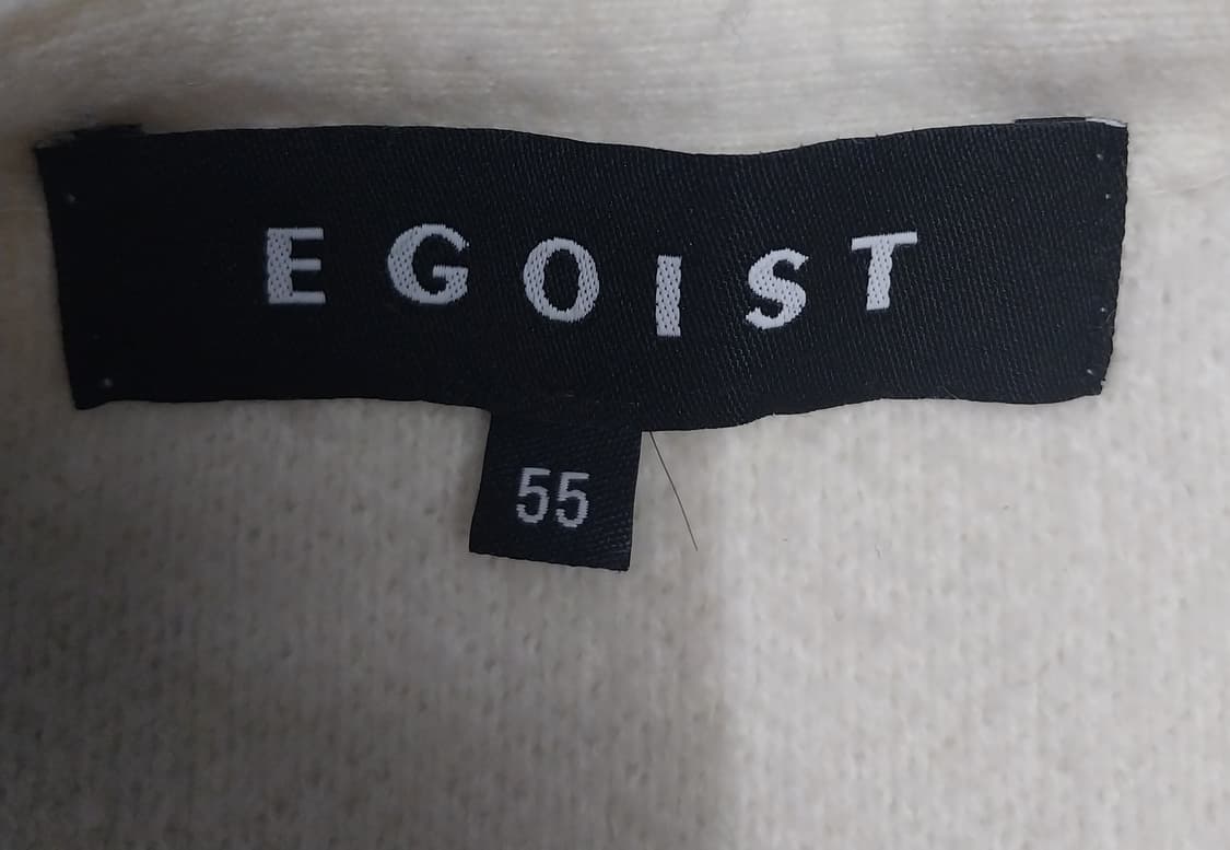 에고이스트 배색 퍼 포켓 니트 가디건 55  (77까지) 상품이미지3