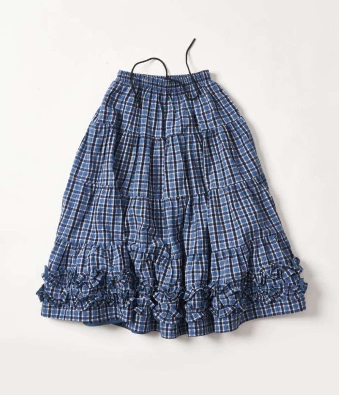 플리즈프로젝트 프릴 체크 스커트 상품이미지1