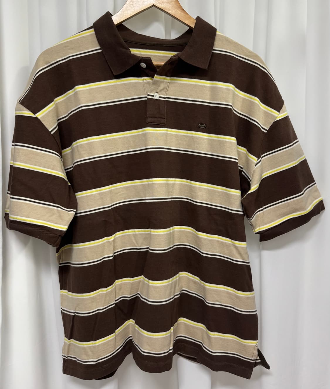 라퍼지스토어 브라운 스트라이프 반팔티 상품이미지4