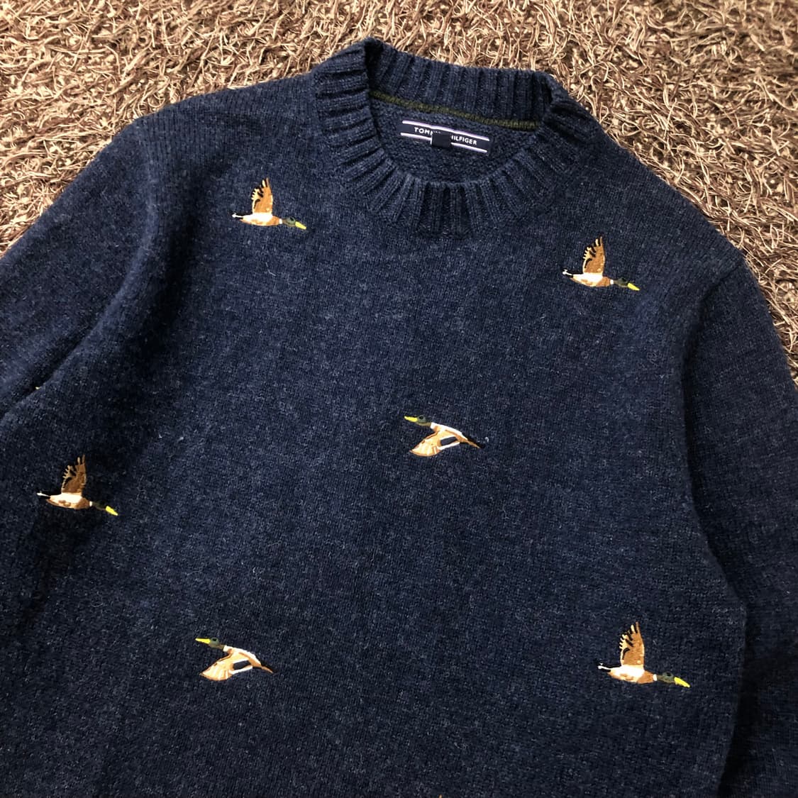 S 타미힐피거 새 자수 니트 상품이미지2