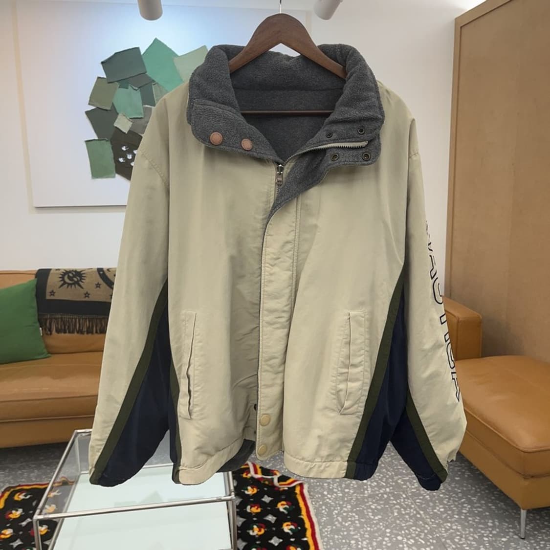 노티카 올드스쿨 빈티지 오버핏 리버시블 양면 자켓 XL C06640 상품이미지5