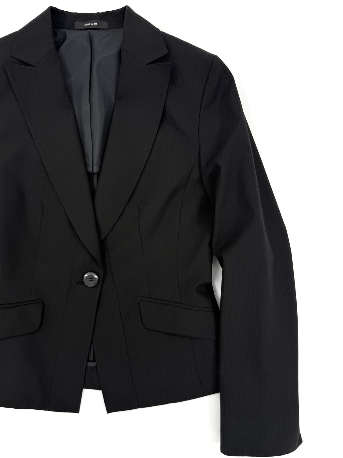 빈티지 Comme Ca Ism 블랙 싱글 블레이저 상품이미지3