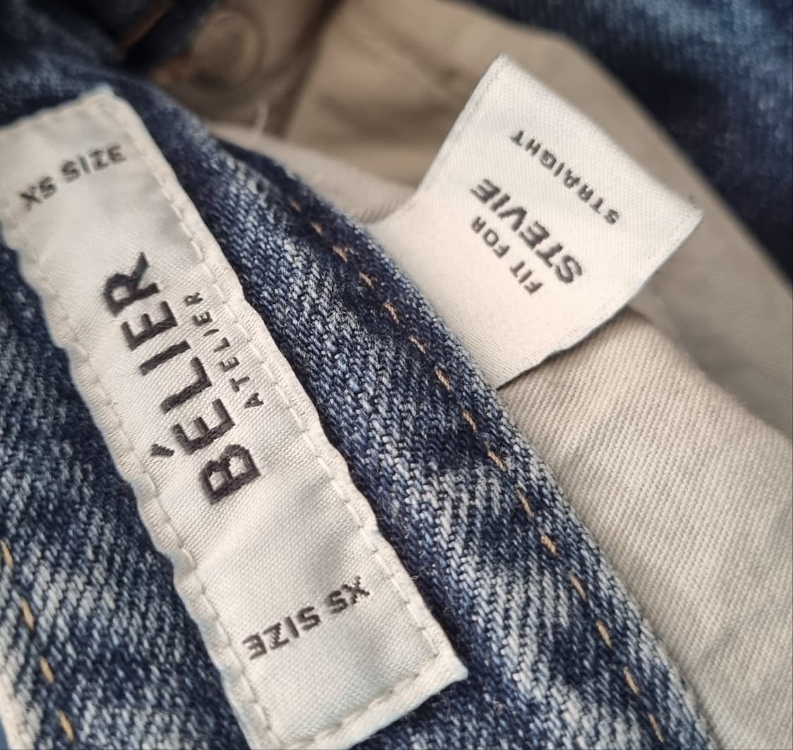 새상품 XS ) 벨리에 스트레이트 데님팬츠 청바지 상품이미지4