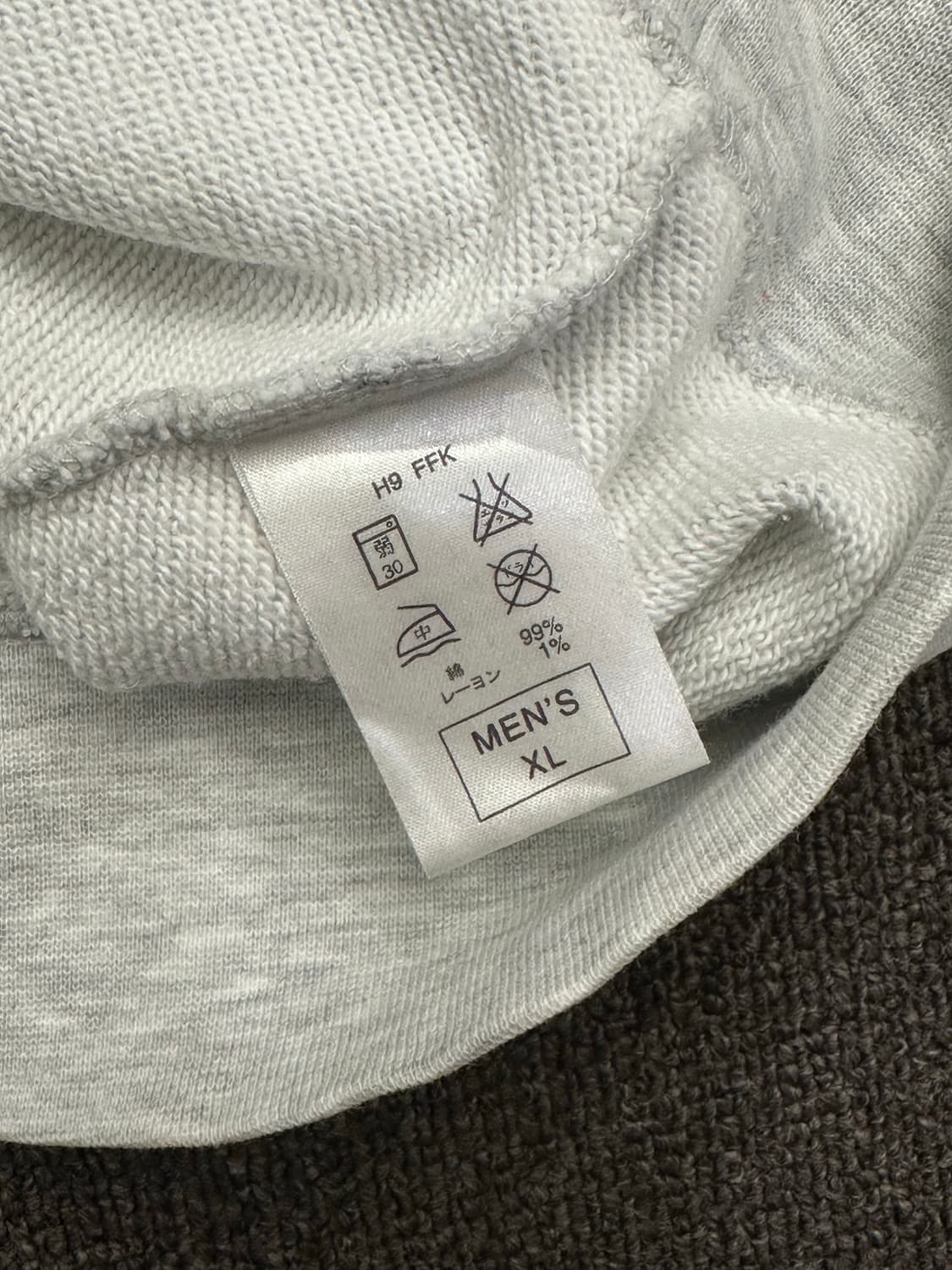 XL)Nike vintage 그레이 스웻셔츠 상품이미지4