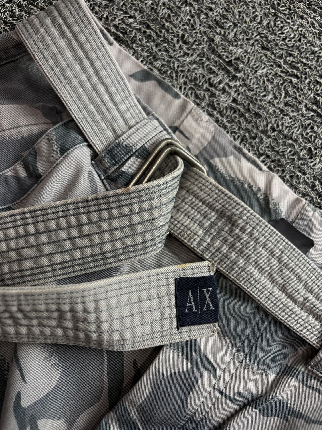 아르마니 아카이브 벨티드 카모플라쥬 카모 팬츠 3674 상품이미지3