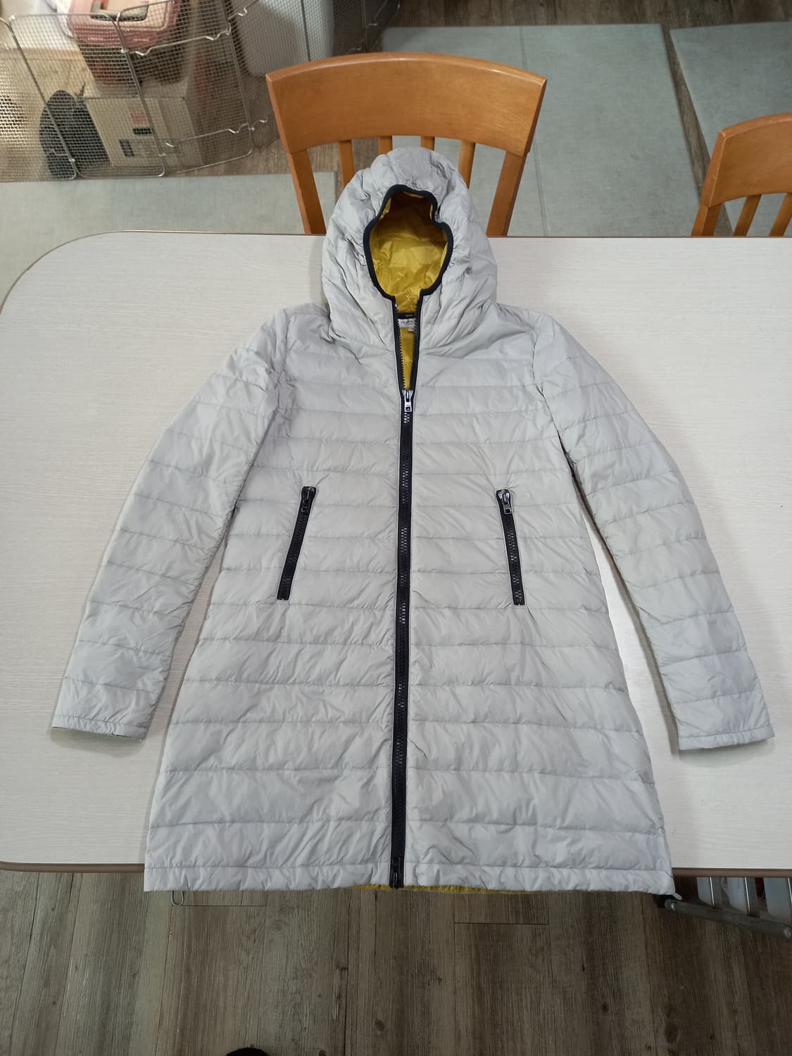 M90 FIORINA SERA Italy 구스다운 경량 롱패딩 M-04 상품이미지1