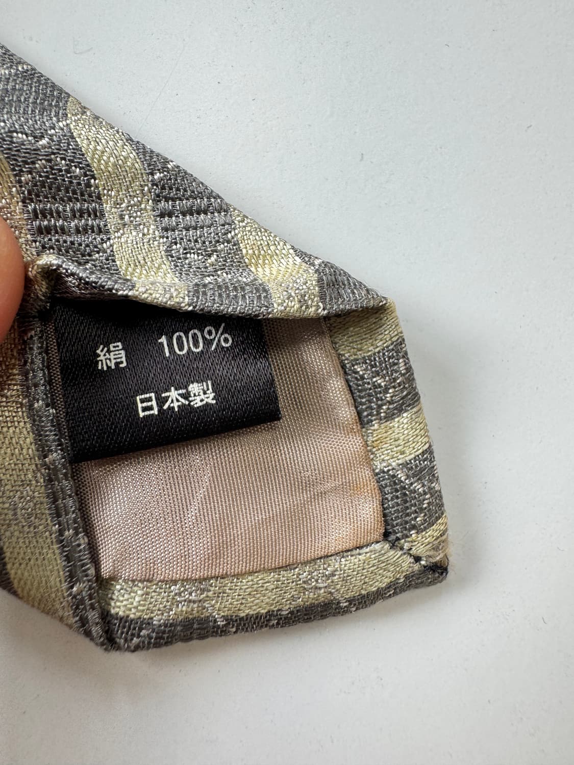 이세이 미야케 (issey miyake) 실크 넥타이 9cm 상품이미지6