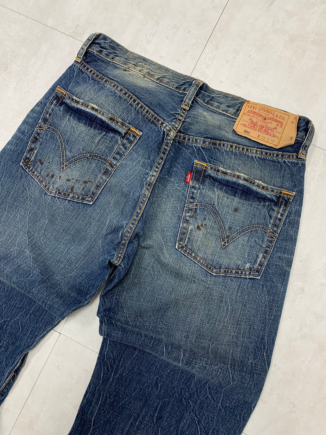 리바이스 501 데님 팬츠#66 상품이미지7