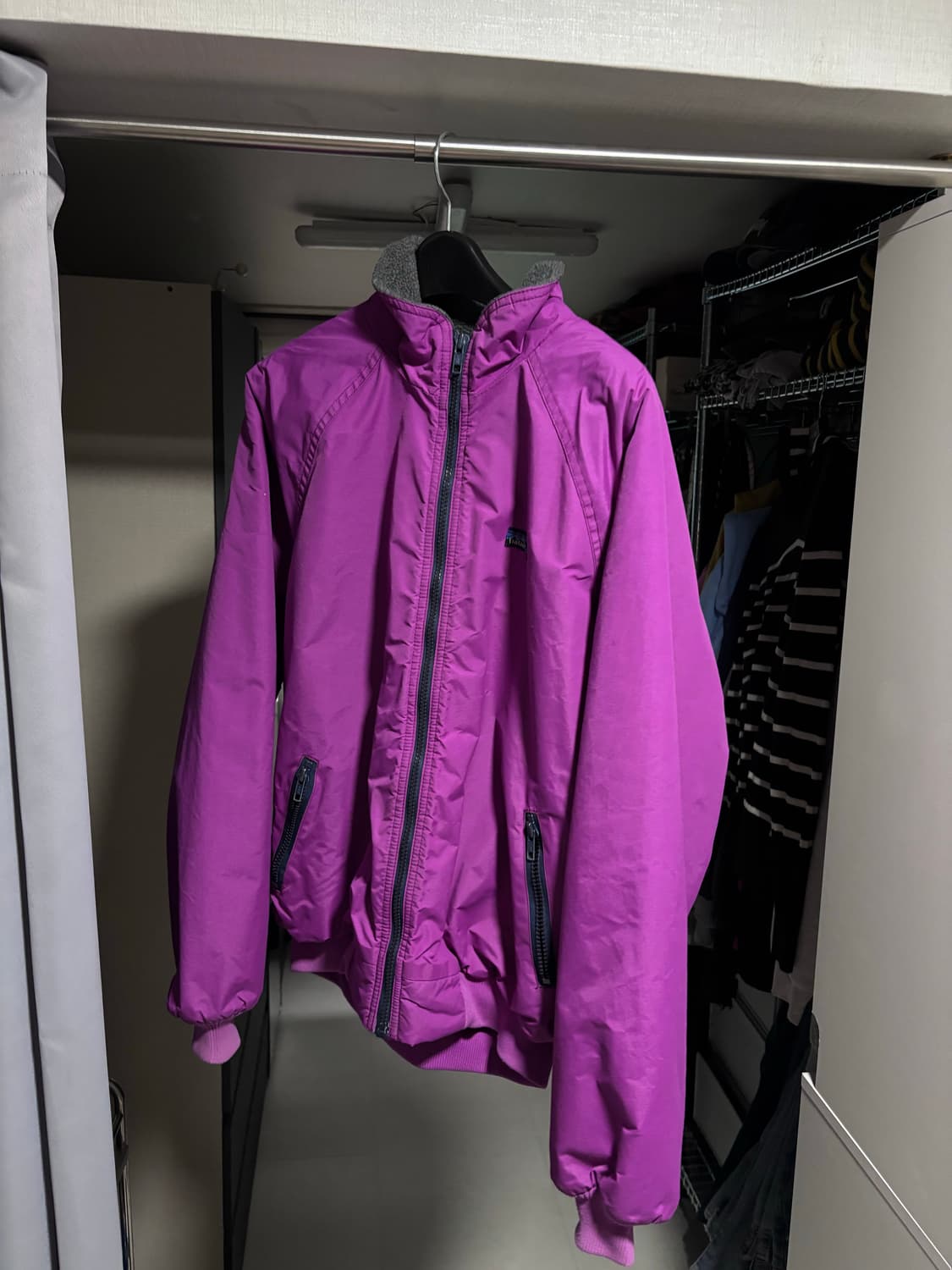 7-80s 파타고니아 쉘드 자켓 마룬 상품이미지2