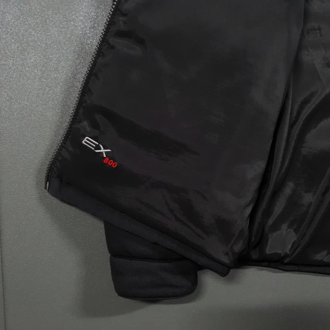 M) 몽벨 클라우드 EX 800 FP 멜란지 니트 구스다운 패딩 점퍼 상품이미지8