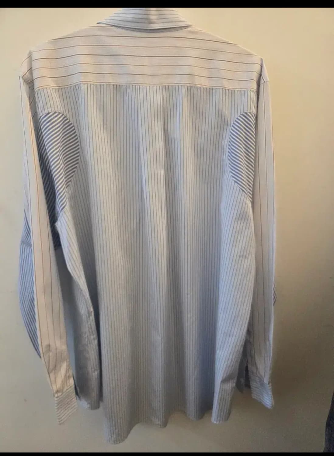 꼼데가르송 셔츠 믹스 스트라이프 패치워크 롱슬리브 셔츠 상품이미지2