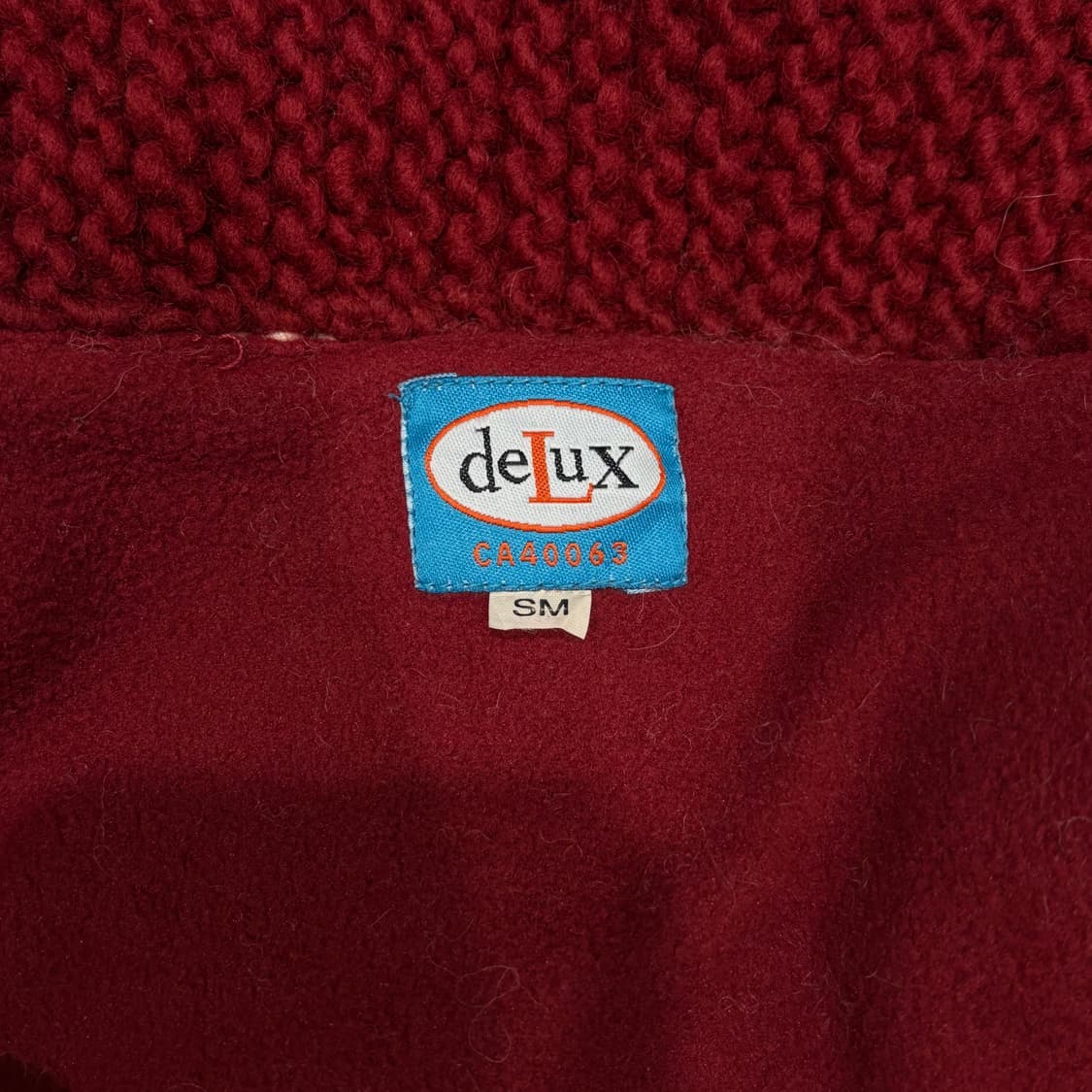 Delux vintage 니트 버튼 가디건 자켓 상품이미지2