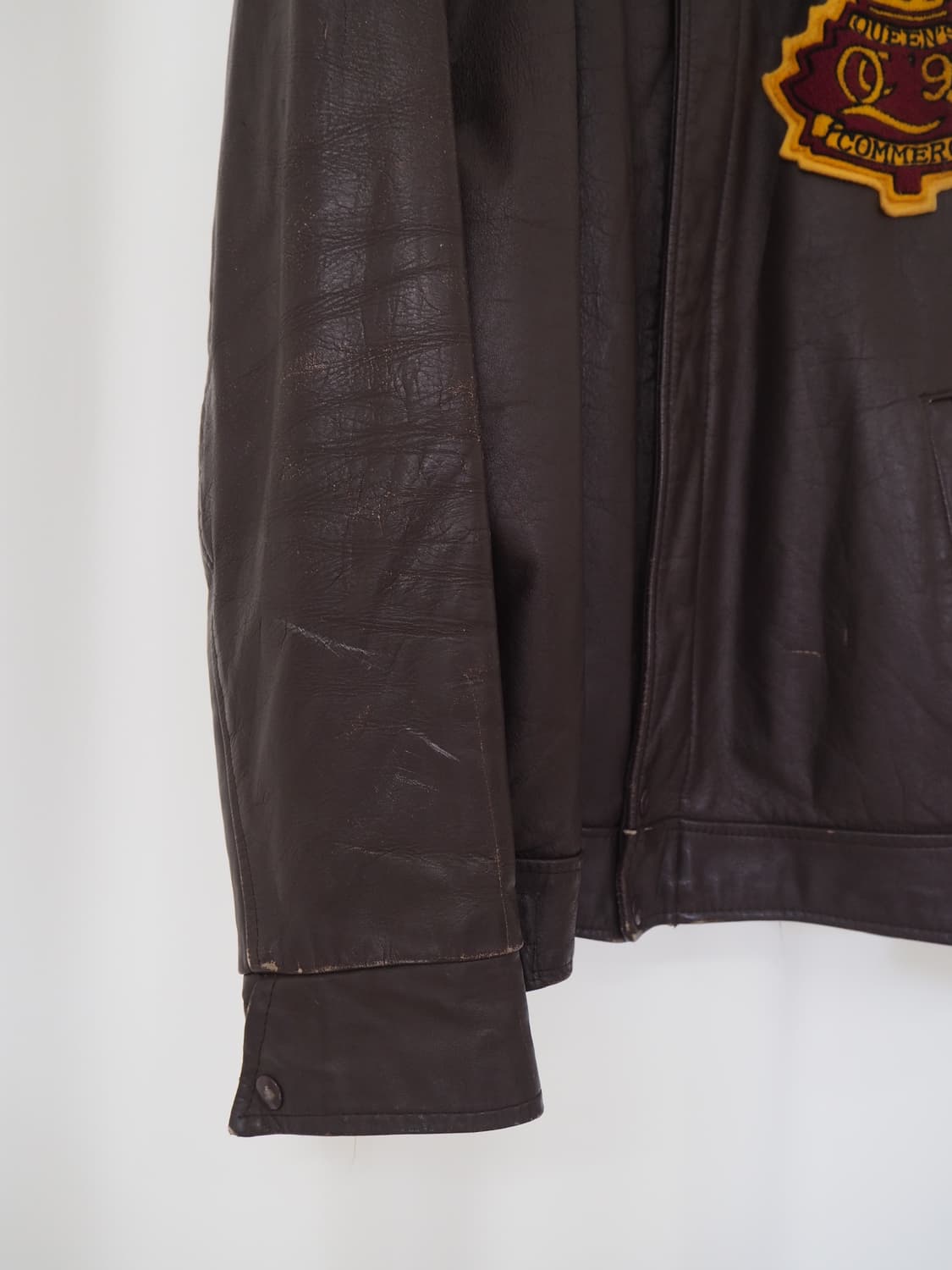 90's ASTRO leather jacket  상품이미지4