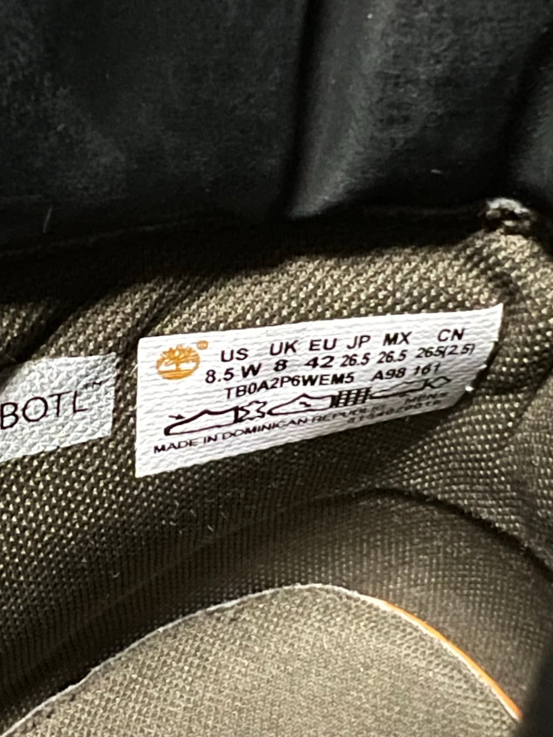 [8.5, 265] 팀버랜드 6인치 프리미엄 부츠 브라운 워커 상품이미지5