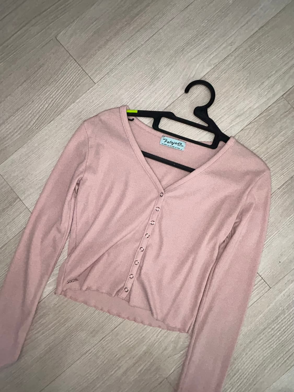 페일제이드 골지 가디건 상품이미지2