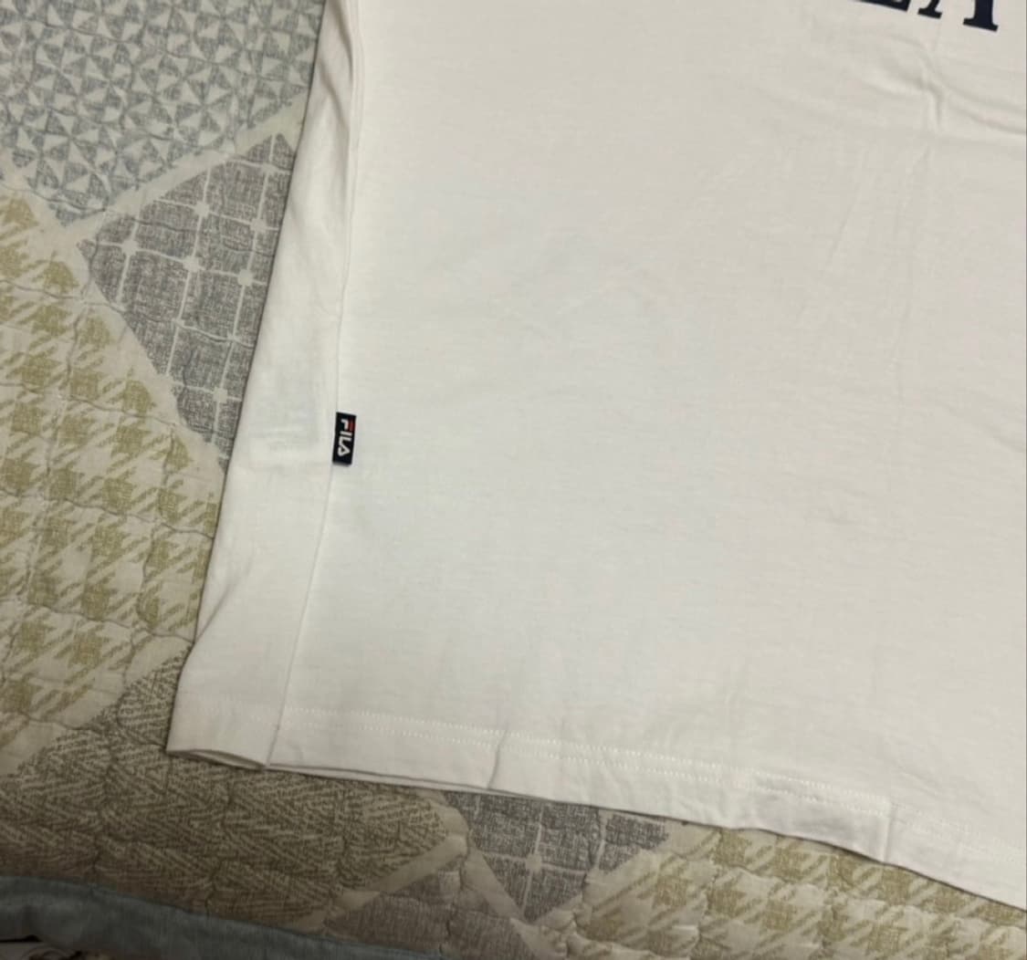 <거의 새것>[110] 휠라 반팔 화이트 상품이미지9