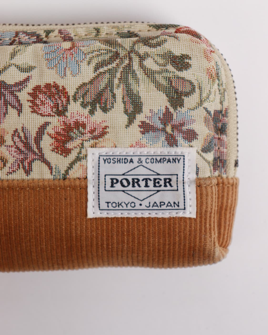 [PORTER x BEAMS x LIBERTY]플로럴 패턴 캔버스 파우치 상품이미지3